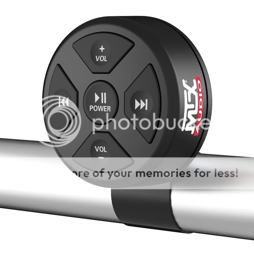 MTX MUDBTRC Universal Bluetooth Receiver and Remote Control Marine Off